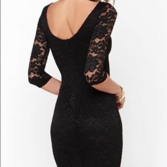 LULUS Exclusive Royal Flush Black Dress - Picture 2 of 6